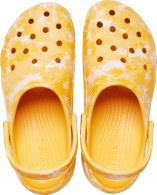 Crocs Classic Platform Graphic Clog Women Orange Sorbet