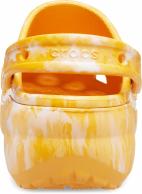 Crocs Classic Platform Graphic Clog Women Orange Sorbet
