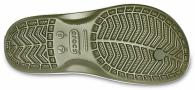 CROCS Crocband Flip Army Green / White