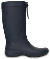 CROCS Womens Crocs Freesail Rain Boot Navy