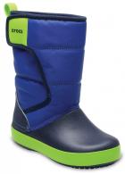 CROCS Kids’ LodgePoint Snow Boot Blue Jean / Navy